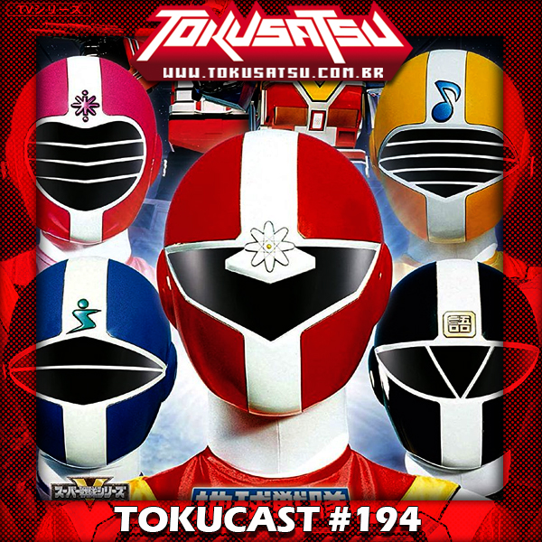 Tokucast #194 – Chikyuu Sentai Fiveman episode artwork
